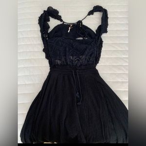 Black Free People Fuego Mini Dress Endless Summer Collection